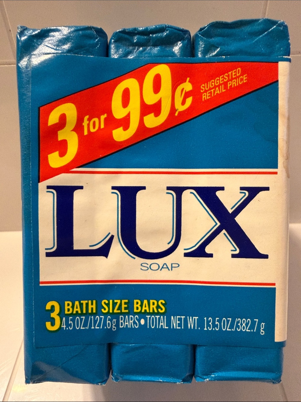 Lux Soap 3-Pack Bath Size Bars
